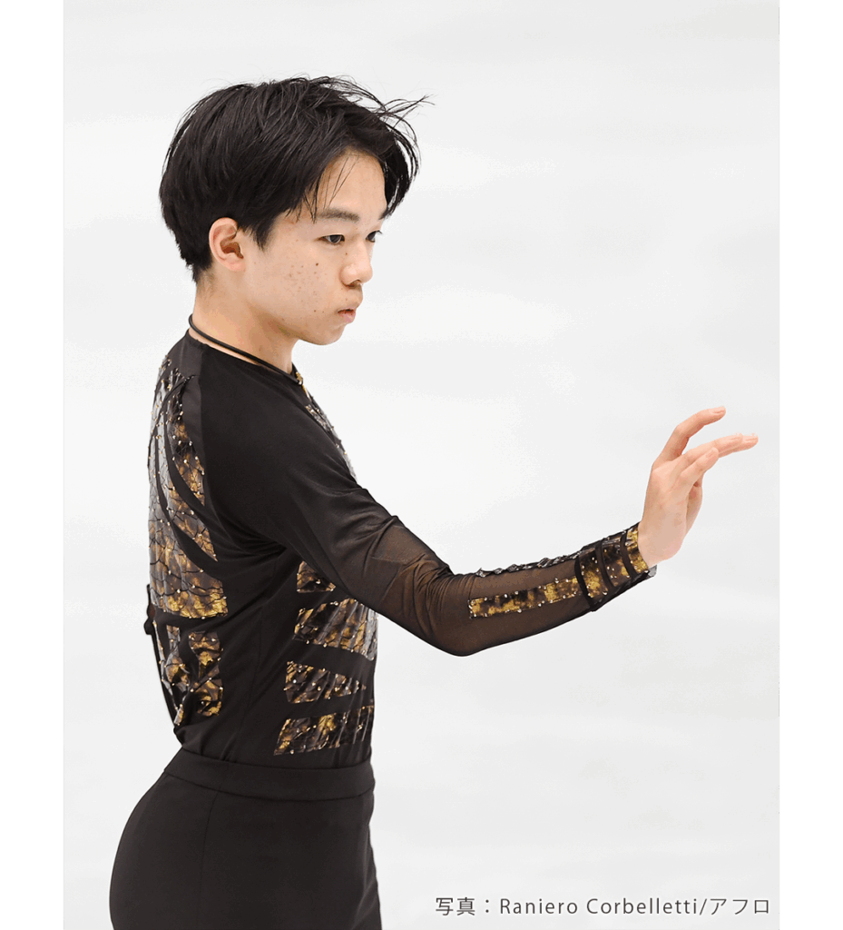 世界選手権で「グラディエーター」を滑る鍵山優真選手