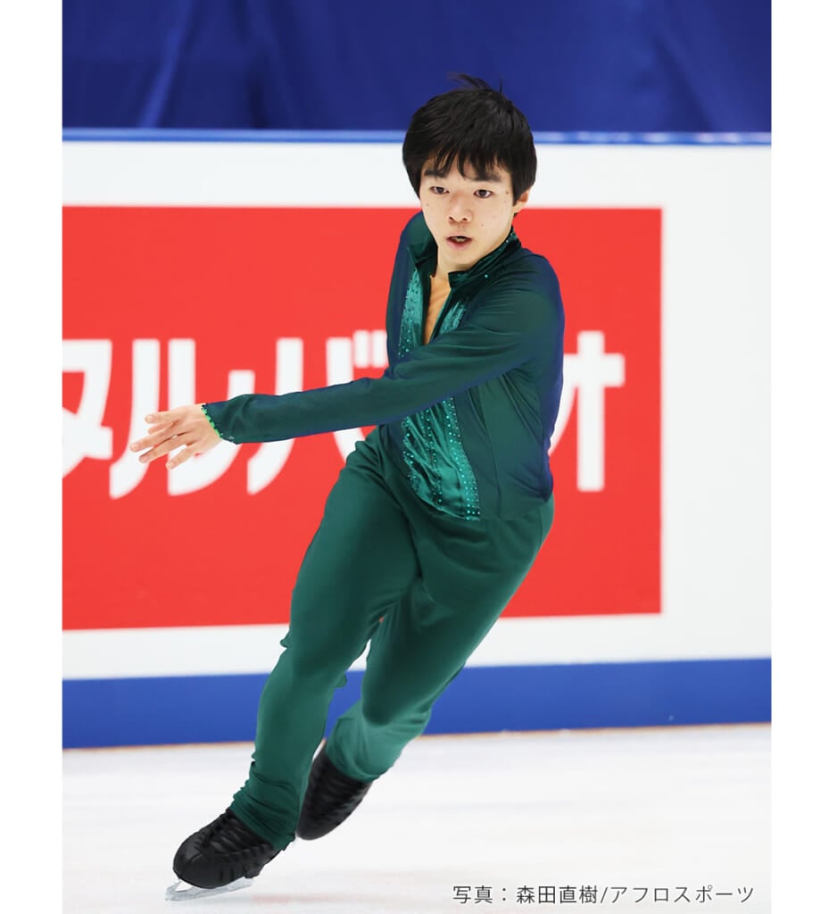 2020年 全日本選手権 男子 FSでの鍵山優真選手