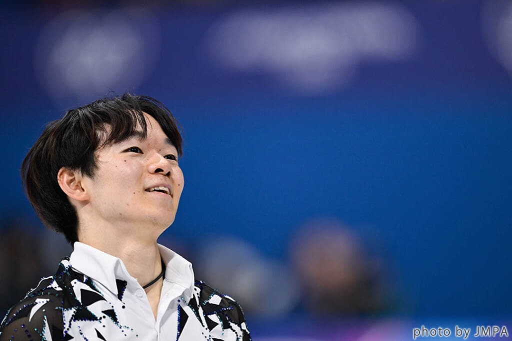 ミラノ五輪フィギュアSP2位の鍵山優真選手の演技後の表情